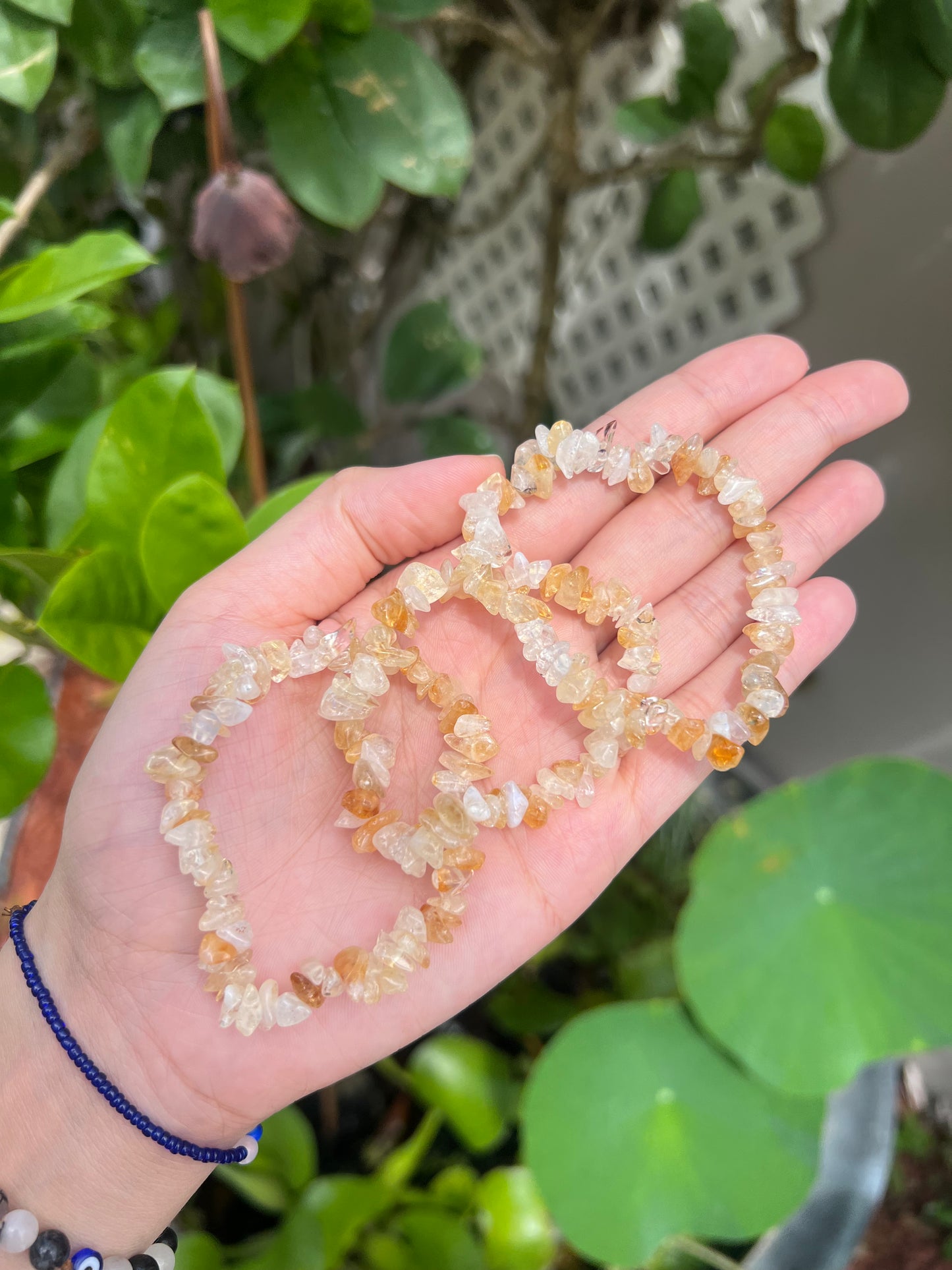 Citrine Chip Bracelet