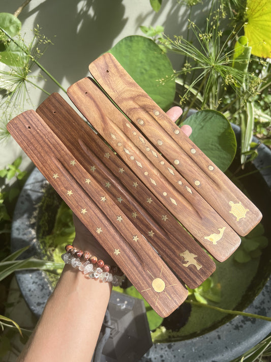 Animal Wooden Incense Holders