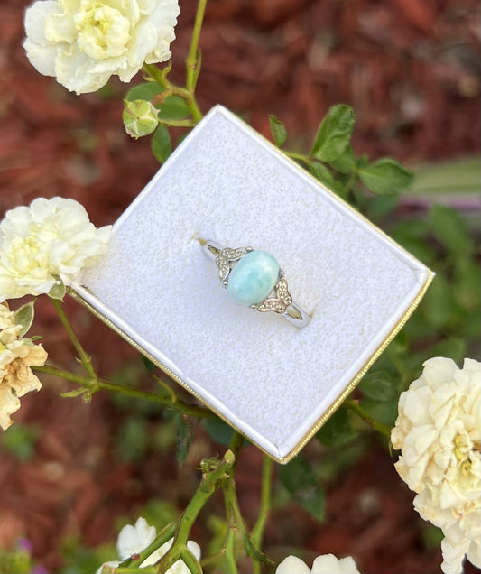 Larimar Ring