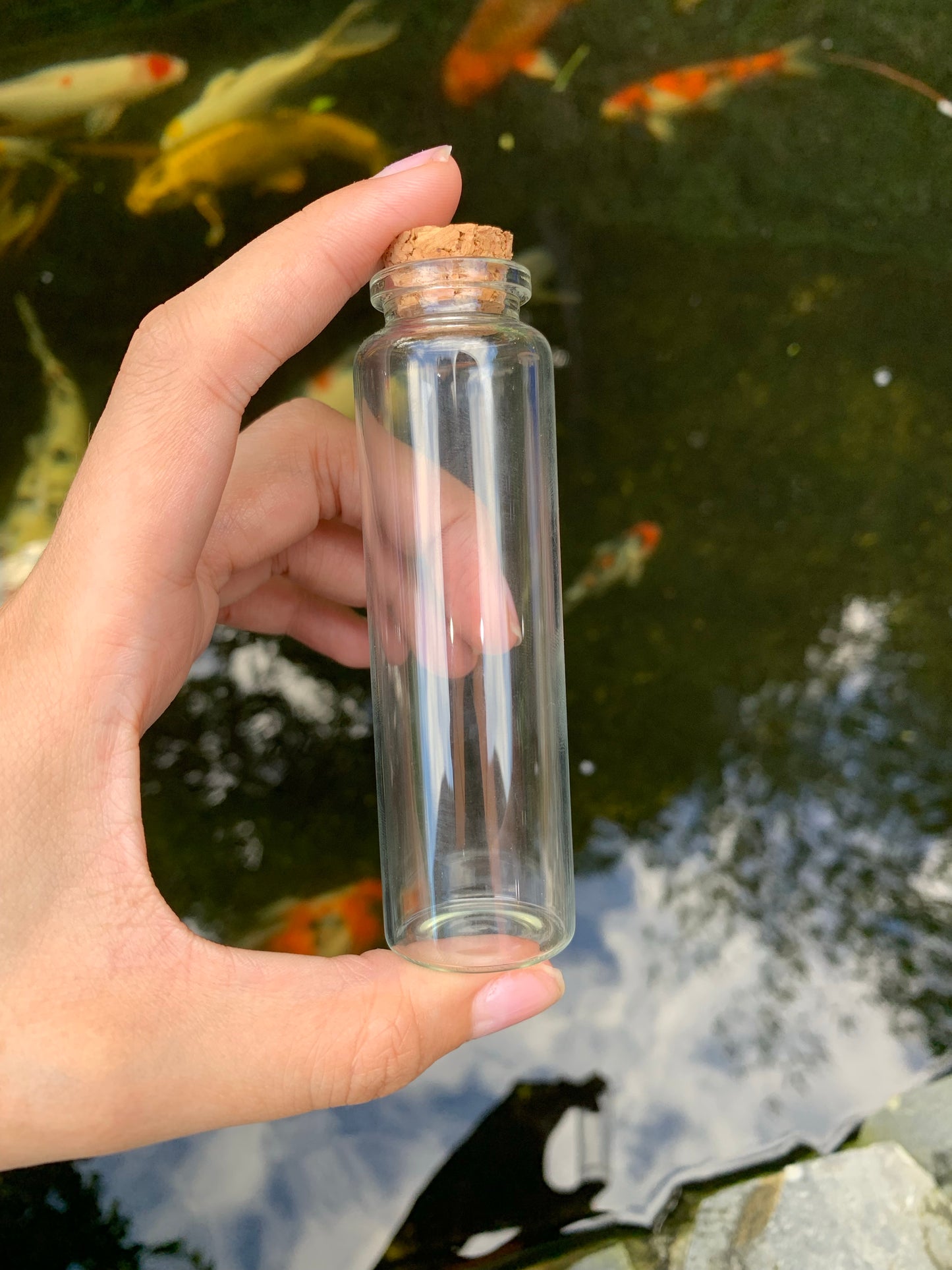 50ml Glass Cork Stopper Jar