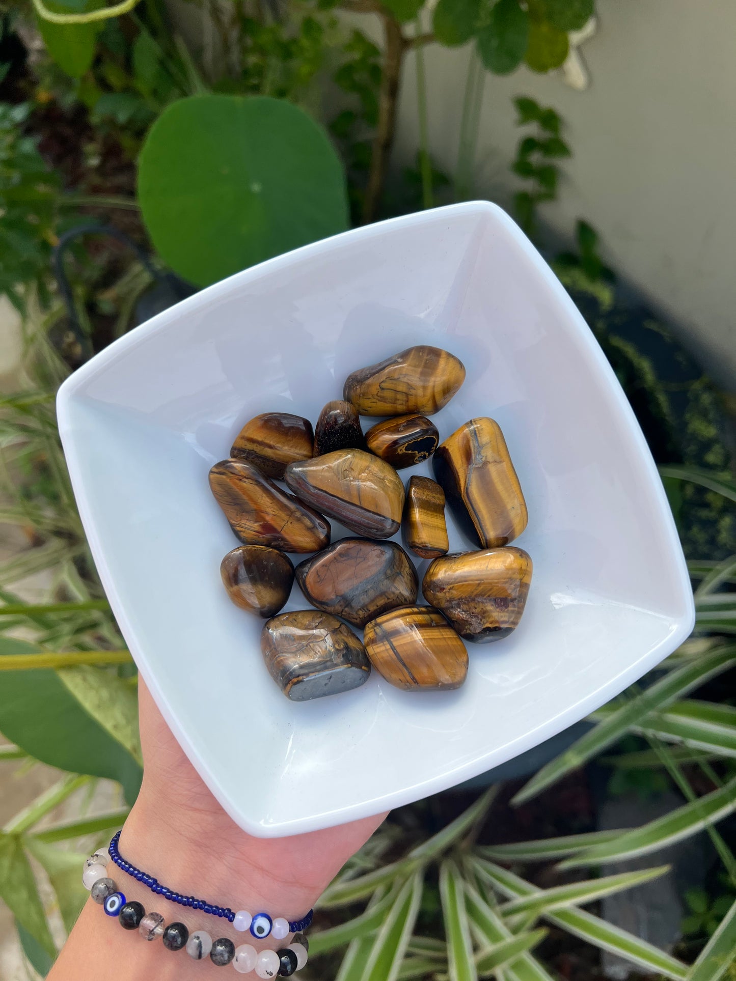 Mini Tiger's Eye Tumbles