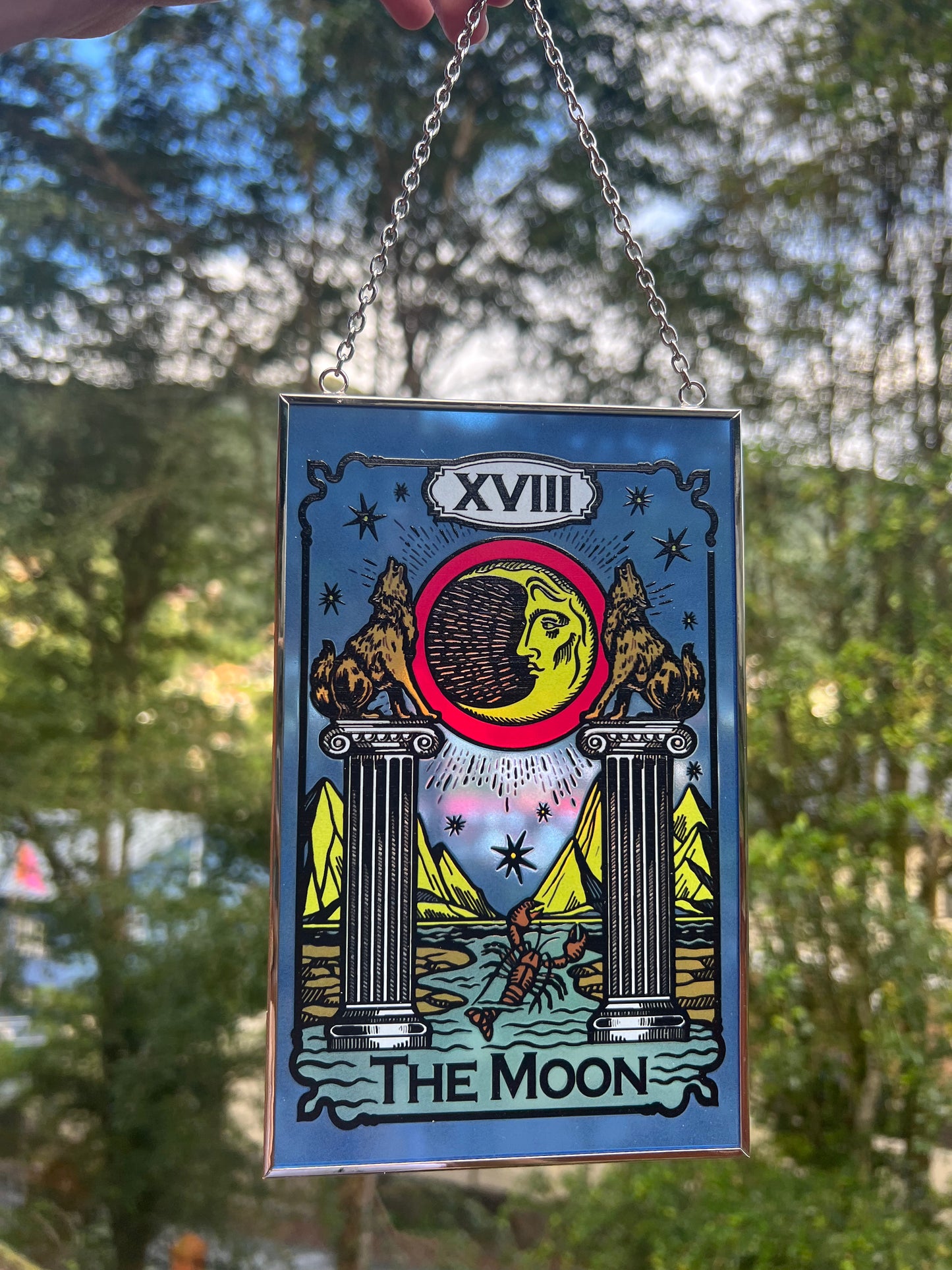 The Moon Tarot Suncatcher