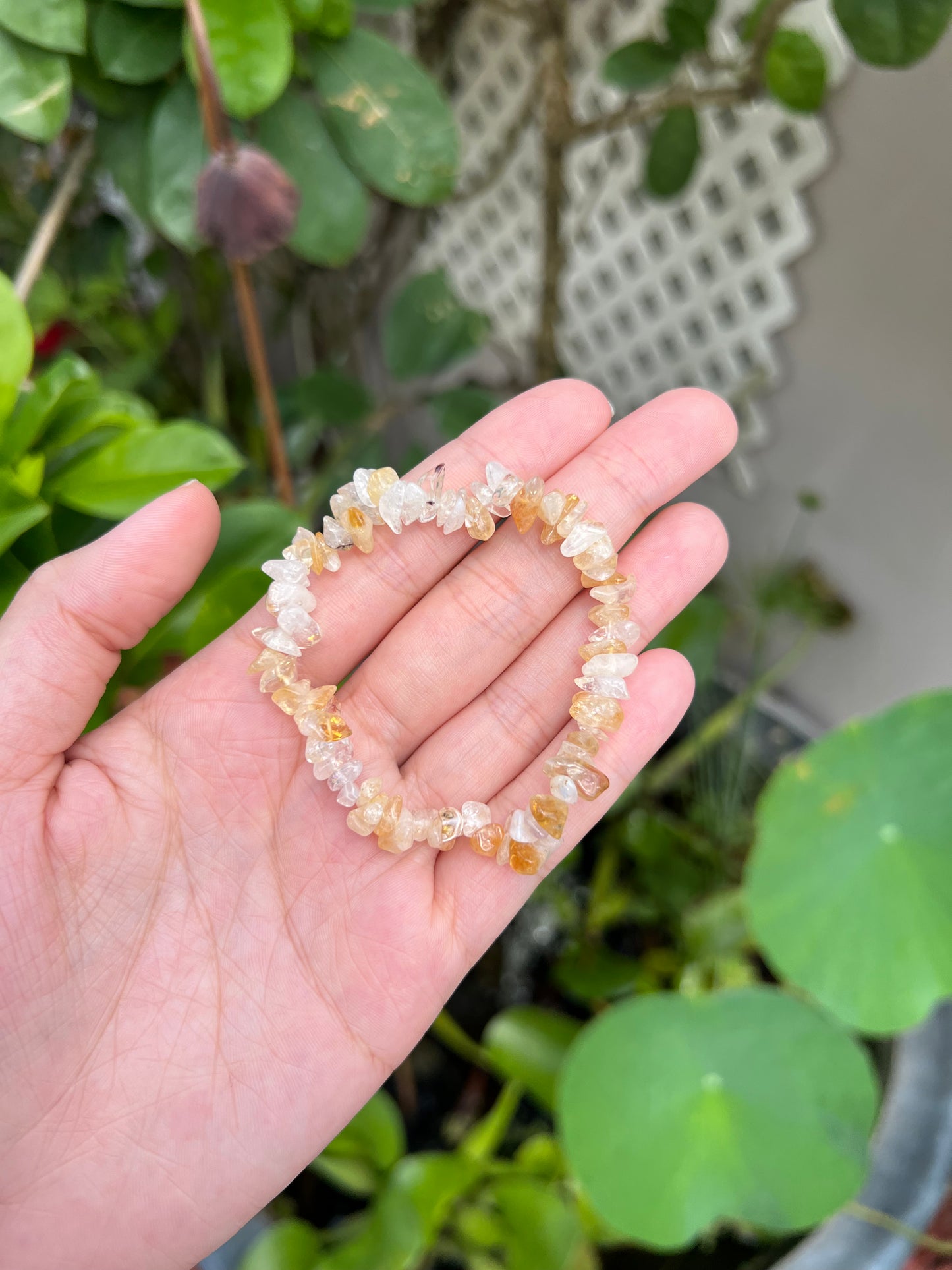 Citrine Chip Bracelet