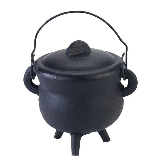 Cast Iron Cauldron With Lid