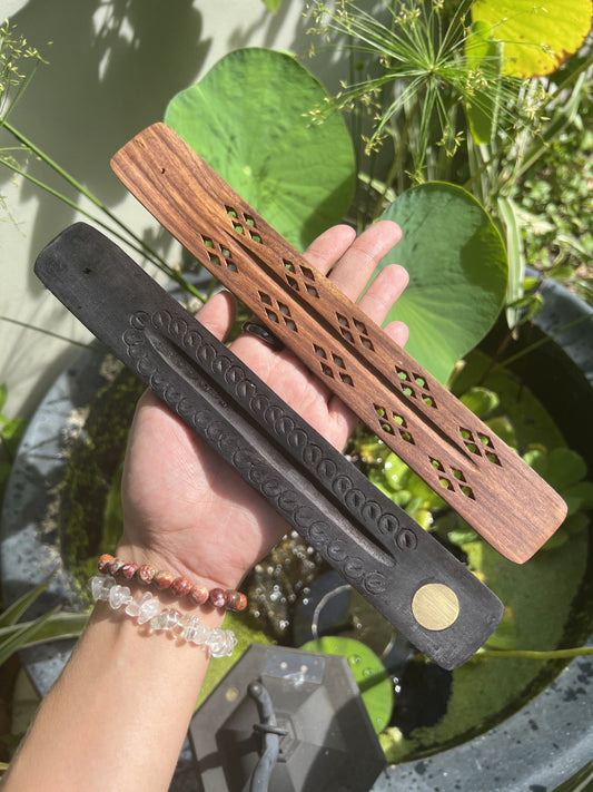 Wooden Incense Holder