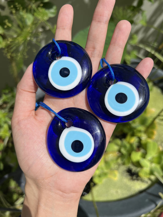 Glass Evil Eye Protection Charm