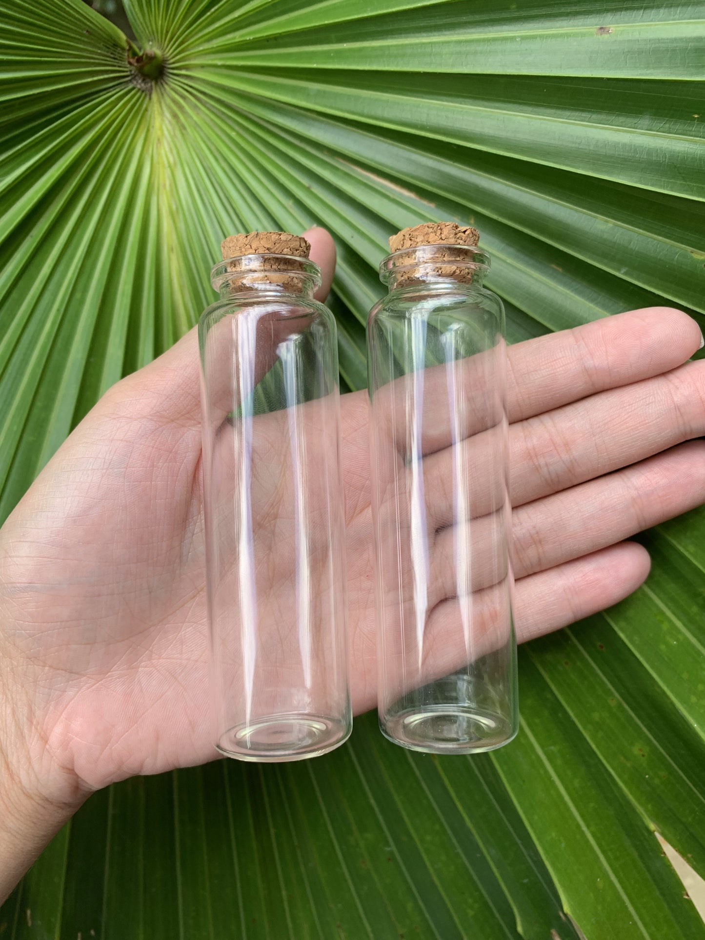 50ml Glass Cork Stopper Jar