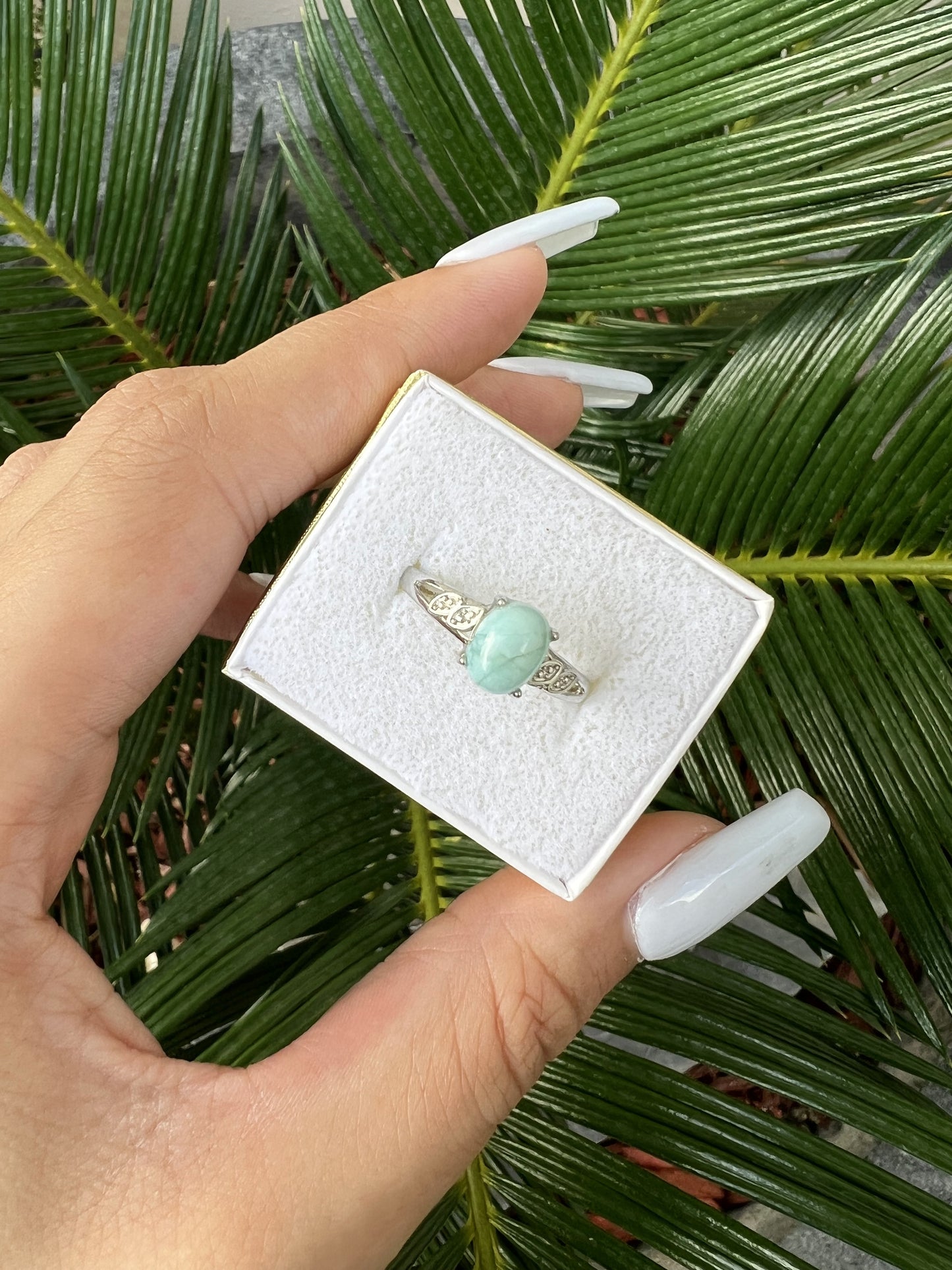 Larimar Ring