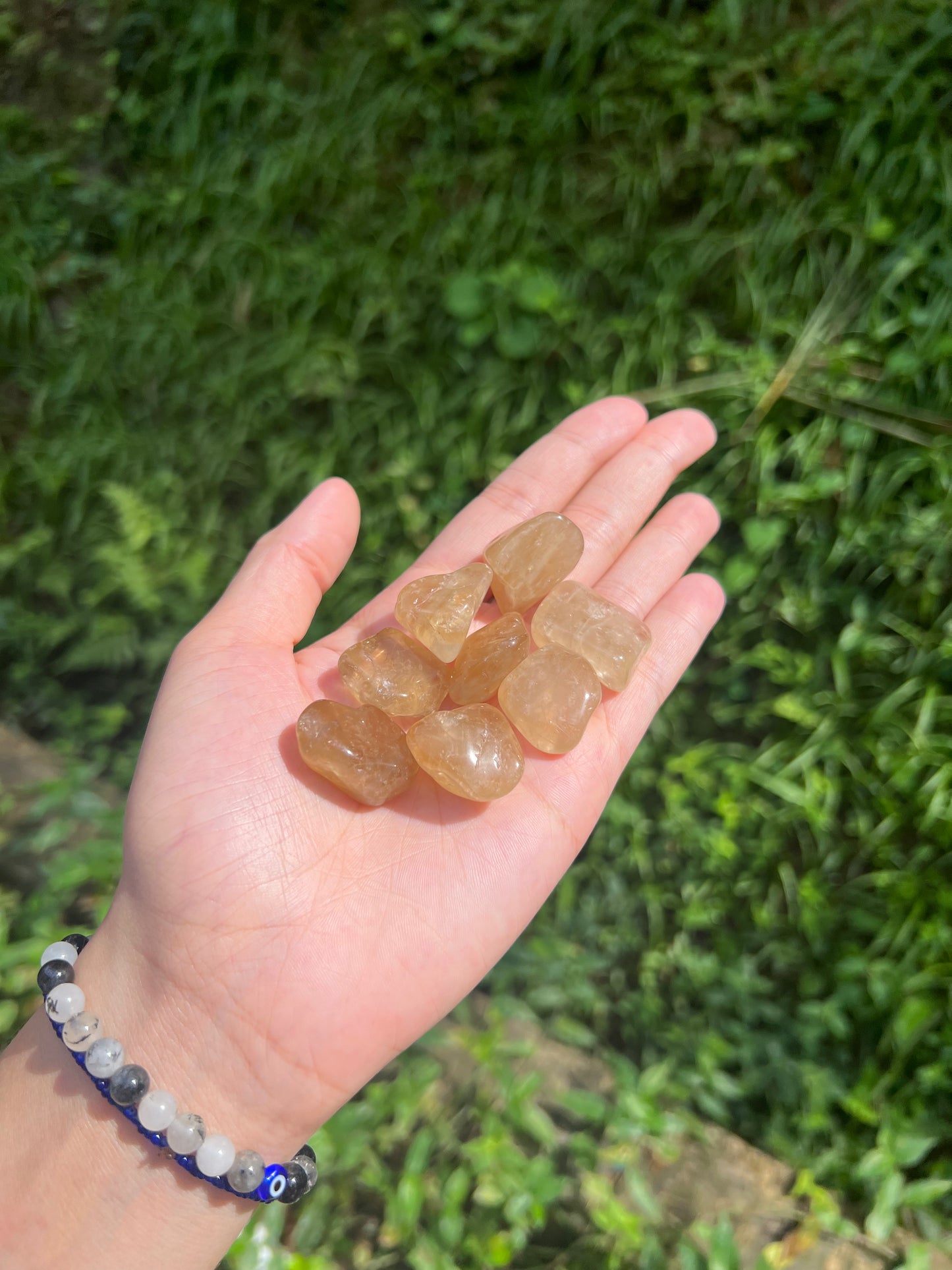 Mini Citrine Tumbles