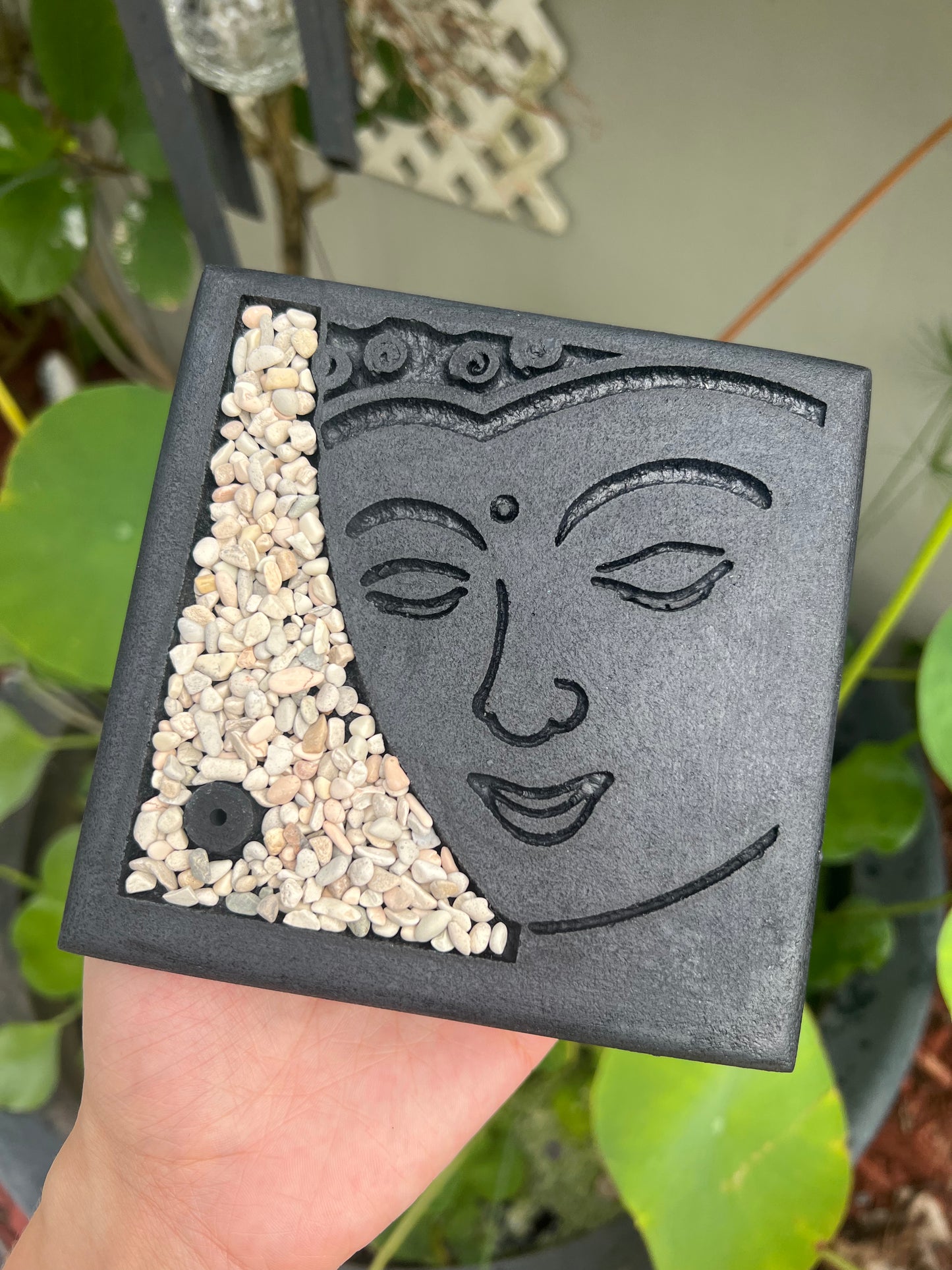 Buddha Face Incense Holder
