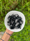 Raw Black Obsidian