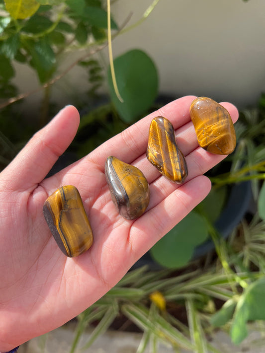 Mini Tiger's Eye Tumbles