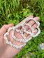 White Rainbow Moonstone Chip Bracelet